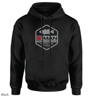 Z-MAN Bass Logo HoodieZ Black - 